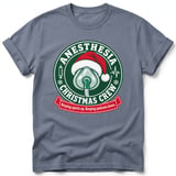 Anesthesia Christmas Crew T-Shirt thumbnail 4