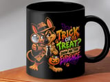 Detective German Shepherd Halloween Mug thumbnail 8