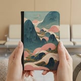 Pastel Mountain Landscape Passport Cover thumbnail 3