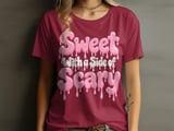 Sweet With a Side of Scary Tee thumbnail 5