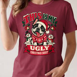 Frenchie Ugly Christmas Shirt Tee thumbnail 14