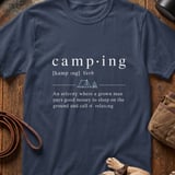 Camping Is Relaxing Definition Tee thumbnail 6