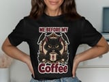 Me Before My Coffee Cat Tee or Sweatshirt thumbnail 1