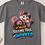 If You're Seeing This Parker the Possum Tee thumbnail 5