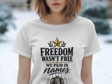 Freedom Paid In Names Tee thumbnail 1