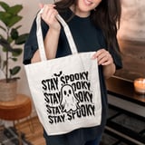 Stay Spooky Ghost Tote Bag thumbnail 10