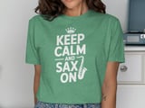 Keep Calm and Sax On T-Shirt thumbnail 8
