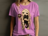 Mummy and Black Cat Coffee Tee thumbnail 9