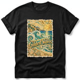 Gilded Waves ~ Comfort Colors Premium Tee thumbnail 1