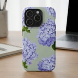 Blue Hydrangea MagSafe® Phone Case thumbnail 1