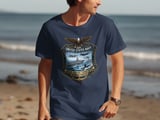 United States Navy T-Shirt | Patriotic Military Crest Tee for Veterans & Active Duty | American Naval Forces Gift thumbnail 2
