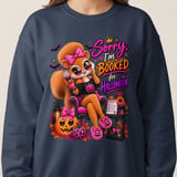 Booked Halloween Sally the Squirrel Sweatshirt thumbnail 8