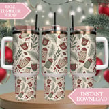 Hygge Holiday Seamless Digital Pattern Size Bundle Png thumbnail 8