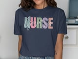 Geriatrics Nurse Pastel Aesthetic Tee thumbnail 9