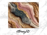 20 oz Tumbler Wrap Sublimation, Pink Marble Gold, Digital Download, Straight Tapered PNG, Tumbler Design, Unique Tumbler Wrap Designs thumbnail 3