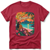 Gogh Tropical ~ Comfort Colors Premium Tee thumbnail 2