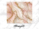 20 oz Skinny Tumbler Wrap Sublimation Design, Pink Marble Gold Veins, Straight and Tapered Wrap png, Tumbler Digital Download thumbnail 3