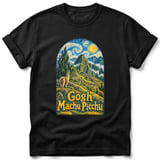 Gogh Machu Picchu ~ Comfort Colors Premium Tee thumbnail 1