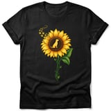 Sunflower Dog Different Is Nice Tee thumbnail 2