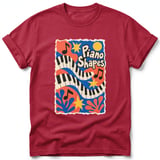 Piano Shapes ~ Comfort Colors Premium Tee thumbnail 2