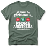 More Anesthesia Christmas Tee thumbnail 9