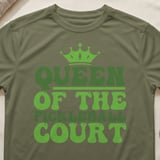 Pickleball Sport-Tek Performance Tee, Queen of the Pickleball Court, Court Apparel thumbnail 4