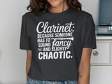 Clarinet: Fancy & Chaotic T-Shirt thumbnail 13