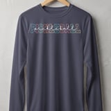 Pickleball Sport-Tek Long Sleeve Tee, Pastel Varsity Pickleball Script, Sun Shield Shirt thumbnail 5