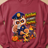 Officer Hoot the Owl Under Control Sweatshirt thumbnail 5
