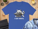 I Eat Anvil absurd brain rot Cat Tee thumbnail 6