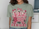 Boo to Breast Cancer Faux Patchwork Tee thumbnail 12