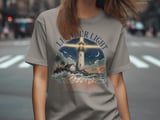 Let Your Light Shine Matthew 5:16 T-Shirt | Christian Lighthouse Verse Tee, Spiritual Faith Gift, Inspirational Apparel thumbnail 8