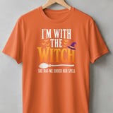I'm With The Witch Tee thumbnail 4