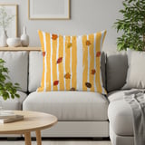 Autumn Leaves Fall Decor Table Runner & Pillow Cases, Rustic Farmhouse Home Accent, Seasonal Harvest Gift thumbnail 2