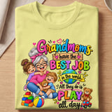 Grandmoms Have The Best Job Tee thumbnail 10