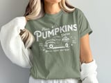 Vintage Pumpkin Truck T-Shirt, Fall Farm Fresh Shirt, Retro Pumpkin Patch Graphic Tee, Autumn Hayride Tshirt, Cozy Thanksgiving Gift thumbnail 2