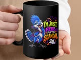 Here For The Scandal Blue Jay Mug thumbnail 15