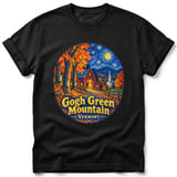 Gogh Green Mountain ~ Comfort Colors Premium Tee thumbnail 1