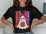 Cute Halloween Bow Ghost Tee or Sweatshirt thumbnail 1