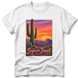 Saguaro Sunset ~ Comfort Colors Premium Tee thumbnail 9