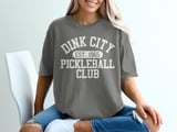Pickleball Comfort Colors Shirt, Dink City Est. 1965 Pickleball Club, Vintage Athletic Graphic Tee thumbnail 5
