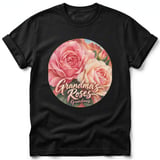 Grandma's Roses ~ Comfort Colors Premium Tee thumbnail 1
