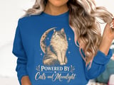 Powered by Cats and Moonlight Tee or Sweatshirt thumbnail 13