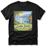 Lake Dots ~ Comfort Colors Premium Tee thumbnail 1