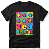 Tea Repeat ~ Comfort Colors Premium Tee thumbnail 1