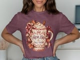 Fresh Brew & Fall Views Tee thumbnail 3