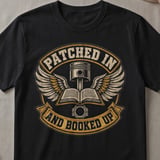 Patched In and Booked Up Tee thumbnail 2