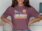 Lake Ontario Vintage Sunset Tee & Sweatshirts thumbnail 1