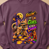 Detective Chase the Dog Halloween Sweatshirt thumbnail 6
