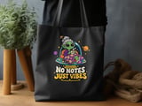 No Notes Just Vibes Tote Bag thumbnail 2